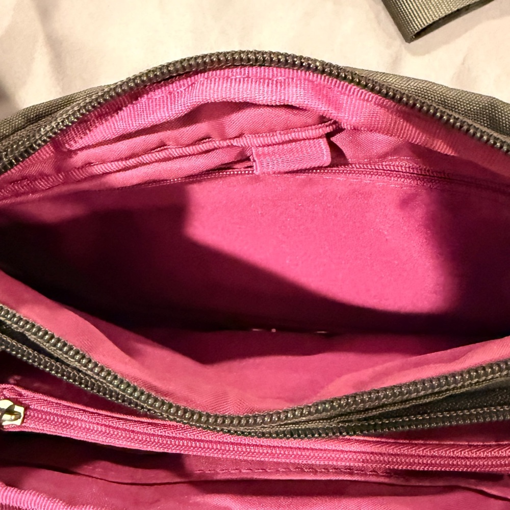Baggallini Steel Gray RFID Belt Bag Crossbody Fanny Pack EUC - Picture 4 of 6